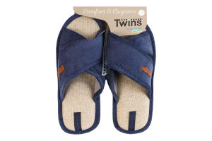 Тапочки домашние мужские вельвет Twins Home Style №17282 40-45