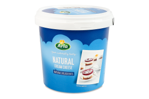 Крем-сыр 70% Натуральный Arla ведро 1.5кг