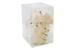 Гірлянда д/хелловіну Череп 10ламп 2м