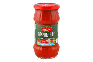 Соус для пасти Аррабіата Deroni с/б 310г