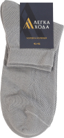 Носки мужские Легка хода №6234 27 серебро