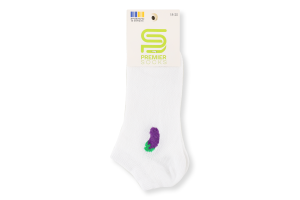 Шкарпетки дитячі ультракороткі р.12-20 на картонці Premier Socks