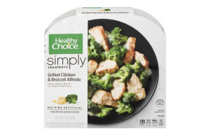 Healthy Choice Cafe Steamers Simply Gilled Chicken & Broccoli Alfredo
