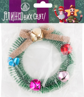 Прикраса декоративна Вінок 12см 985678