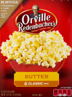 Orville Redenbacher's Gourmet Popping Corn Butter Classic Bag - 6 CT