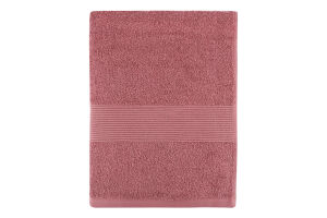 Рушник шоколадний махровий з бордюром 50*90см 400г/м2 ГМ Текстайл