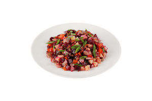 Вінегрет з оселедцем та квасолею ваг