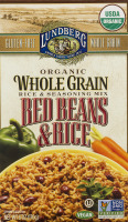 Lundberg Organic Whole Grain Rice & Seasoning Mix Red Beans & Rice