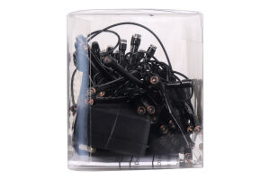 Електрогірлянда 100LED рожевий 8режимів