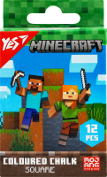 Крейда кольорова Yes! Minecraft квадратна