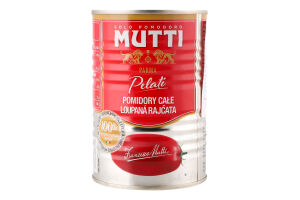 Томаты очищенные в томатном соке Pelati Mutti ж/б 400г