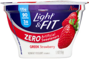 Dannon Light & Fit Greek Nonfat Yogurt Strawberry