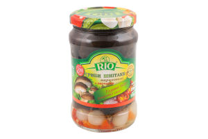 Гриби Шиітаке мариновані з овочами 250г твіст/б Rio