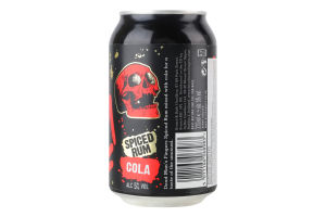 Напій слабоалкогольний "Dead Man’s Fingers" Spiced Rum & Cola (ж/б, Великобританія) 5%, 0,33 л
