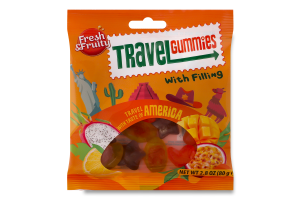 Конфеты Wawel Travel Gummies America с фрукт вкус