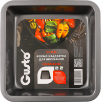 Форма д/випікання квадратна 22*22*4,8см Gusto