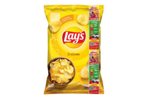Чипси картопляні З сіллю Lay's м/у 120г
