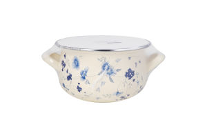 Кастрюля эмалированная 3л №1449040 Цветы Afyon Ev Gerecleri Zuccaciye Dis Ticaret Ltd STI 1шт