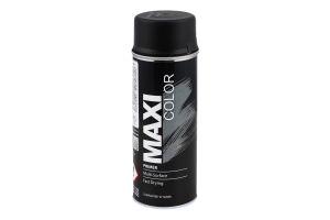 Грунт-аерозоль Maxi Color чорний 400мл MX0004