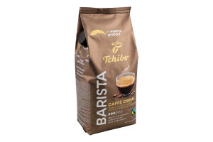 Кофе натуральный жареный в зернах Caffe Crema Barista Tchibo м/у 1кг