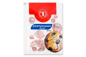 Разрыхлитель теста ТМ "1" м/у 12г