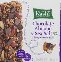 Kashi Chewy Granola Bars Chocolate Almond & Sea Salt - 6 CT