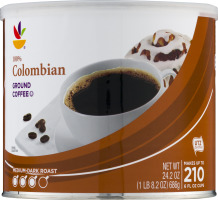 Ahold 100% Colombian Ground Coffee Medium-Dark Roast