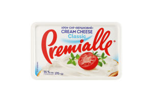 Крем-сыр 55% Сливочный Classic Premialle п/у 170г