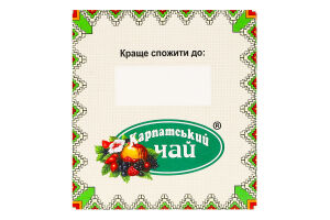 Чай Мелисса Карпатський чай к/у 30шт