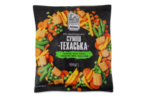 Смесь овощная быстрозамороженная Техасская Лімо м/у 400г