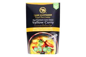 Соус Blue Elephant жовтий каррі