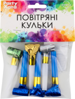 Язичок-гудок фольгований 6шт Паті Хата