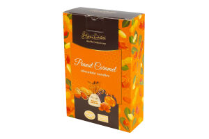 Конфеты шоколадные натуральные ручной работы Арахис-медовая карамель MonLasa к/у 100г