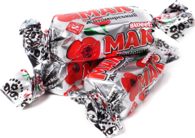 Конфеты Zhytomyr Lasoshchi Мак житомирский глазир