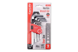 Набір ключів Г-подібних з шароподібним накінечником 1,5-10мм 9шт CR-V КарЛайф