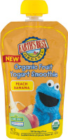 Earth's Best Organic Organic Fruit Yogurt Smoothie Peach Banana