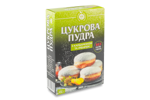Пудра цукрова з кардамоном та імбирем ПрАТ ХПП к/у 100г