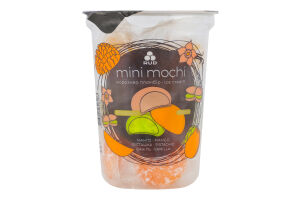 Морозиво пломбір Манго-фісташка-ваніль Mini mochi Rud ст 12x15г