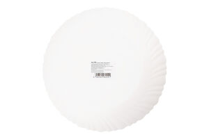 Тарілка обідня Blanco Wave склокераміка 22см Vittora