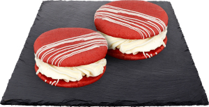 Тістечко Вупі пай з полуницею