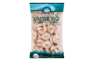 Креветки заморожені очищені сирі 21/25 Polar Seafood м/у 1кг