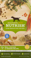 Rachael Ray Nutrish Super Premium Food For Dogs Real Chicken & Veggies Recipe