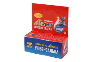 Суперклей Холодна зварка епоксидний універсальний 25г Атлант