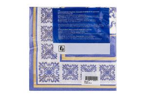 Салфетки бумажные 3-х слойные 33х33см Day by Day 20шт