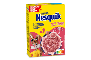 Завтрак сухой готовый с витаминами и железом Strawberry Nesquik м/у 310г