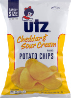 Utz Cheddar & Sour Cream Potato Chips Family Size