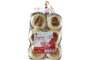 Ahold Original English Muffins Value Pack - 12 CT