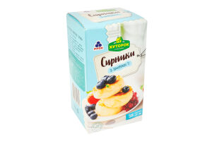Сирники заморожені Хуторок к/у 500г