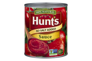 Hunt's Tomatoes Sauce No Salt Added