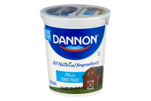Dannon Nonfat Yogurt Plain